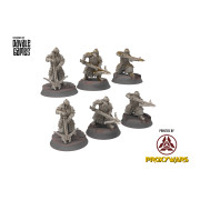 Silver Goat Dwarves - 6 Crossbowmen - Davale Games