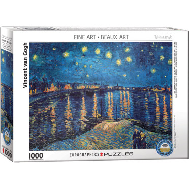 Puzzle - The Starry Night Over The Rhone - 1000 pièces