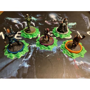 Nemesis board game - 5 pieces 3D printed slime markers