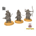 Wood Elves - x3 Wood Elf Archer - Davale Games 0