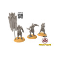 Orc - x3 Super Orc Spearmen Officer - Davale Games 0