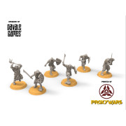 Orc - x6 Regular Orc with Sword & Shield - Davale Games