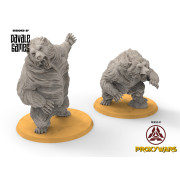 Free Forest - x2 Giant Bears - Davales