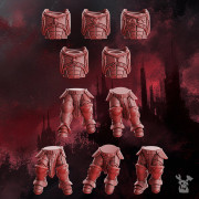 DakkaDakka Store - Crimson Wings - Black Squad Jump Pack x5