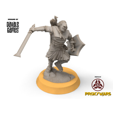 Blood-Handed Orcs - Outriders Captain - Davale Games