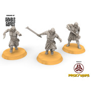 Blood-Handed Orcs - x3 Outriders with Sword - Davale Games