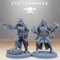 Station Forge - Légion de Fer – 10x Grimguard Sister Of War 1