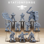 Station Forge - Légion de Fer – 10x Grimguard Hunter