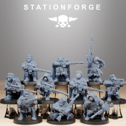 Station Forge - Légion de Fer – 10x Grimguard Ratlings