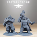 Station Forge - Iron Legion – 6x Grimguard Mutants Rippers Weapons 1