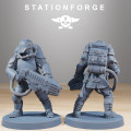 Station Forge - Légion de Fer – 10x Grimguard Ironclads 7