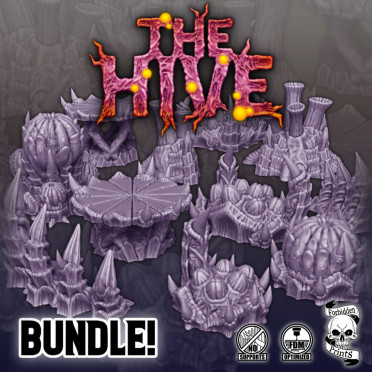 Décors Forbidden Prints - Bundle V1 The Hive