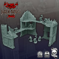 Forbidden Prints Scenery - Ruines Set Bad Lands 3