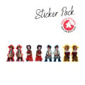 The Quest for El Dorado Sticker set 4