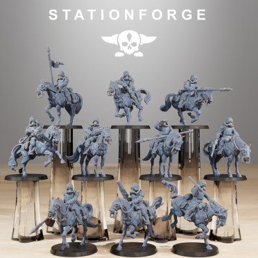 Station Forge - Iron Legion – 5x Grimguard Cavalry