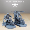 Station Forge - Légion de Fer – 10x Grimguard War Bike 2