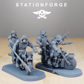 Station Forge - Légion de Fer – 10x Grimguard War Bike 3