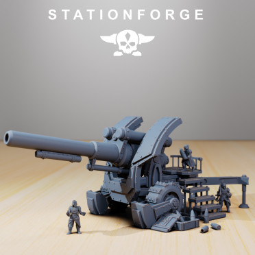 Station Forge - Légion de Fer – Station Forge - Iron Legion – 1x Grimguard Heavy Artillery Siège Gun