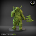 Ogres - x3 Valarjar Chosens Leader - ClayBeastCreation 2