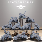 Station Forge - SM – 6x Socratis Bikers