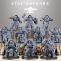 Station Forge - SM – 5x Socratis Vanguard Melee Unit Marteau/Bouclier 0