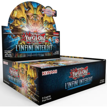 Yu-Gi-Oh! JCC - Boite de 24 Boosters - L’Infini Interdit