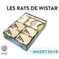 Les Rats de Wistar - Insert compatible en bois - livré assemblé 0