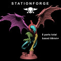 Station Forge – Hive Monster – Xenarid Flyer Leader 3