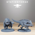 Station Forge – Hive Monster – 10x Xenarid Infantry 1