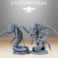 Station Forge – Hive Monster – 3x Xenarid Serpents 1