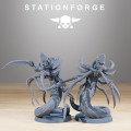 Station Forge – Hive Monster – 3x Xenarid Serpents 4