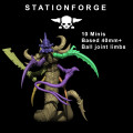 Station Forge – Hive Monster – 3x Xenarid Serpents 5