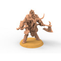 Beastmen - x3 Minotaurs Berserker - Raven Twin Miniatures 3