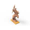 Beastmen - x3 Centaurs Leader - Raven Twin Miniatures 1