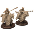 Medieval - Generic - x3 Noble Knights - Medbury miniatures 1