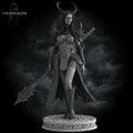 Stormborn - Morrigan, Tiefling Sorceress [75mm] 2