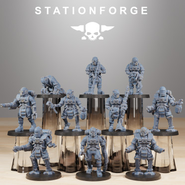 Station Forge – Meckanicus – 10x Scavenger Cyborg