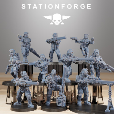 Station Forge – Meckanicus – 10x Scavenger Security Patrol