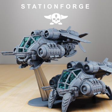 Station Forge – Meckanicus – 1x Scavenger Gunship