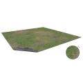 Maladum Dungeons of Enveron - Grassy Fields Gaming Mat 3x3 - Grid 0