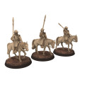 Medieval - Scotland - x11 Mounted sergeants & Hero - Medbury miniatures 3