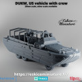 Eskice Miniature – WWII – DUKW, US vehicle with crew - 28mm 2