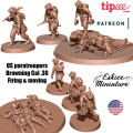 Eskice Miniature – WWII – BUNDLE - US Paratroopers Infantry Detachment - 28mm 7