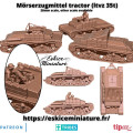 Eskice Miniature – WWII – Mörserzugmittel tractor - 28mm - Eskice Miniature 0