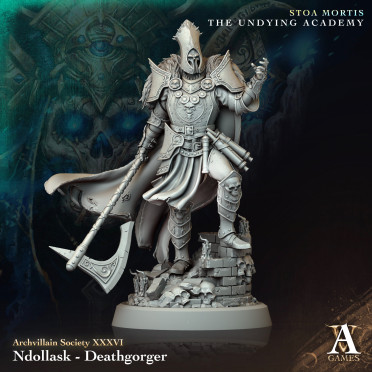 Archvillain Games - Univers Archvillain Society Vol. XXXVI - Ndollask - Deathgorger [25 mm]