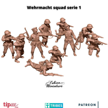 Wehrmacht squad series 1 - 3D