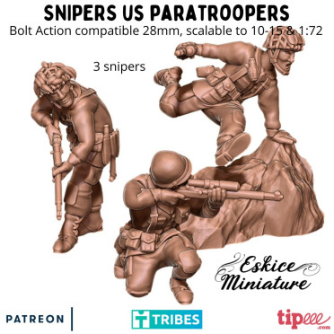 Snipers para US - Fichiers 3D