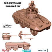 M8 Greyhound - Fichiers 3D