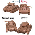 Tetrarch tank - 3D 0