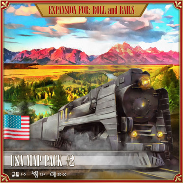 Roll and Rails: USA map pack 2